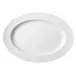 Waves Relief White Platter White