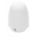 Waves Relief White Salt Shaker H 7 cm