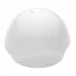Waves Relief White Pepper Shaker H 4 cm