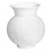 Waves Relief White Vase H 13