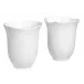 Waves Relief White Beaker Set Waves
