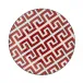 Royal Palace Red Sunset with Blue Contour Saucer Rd 16 cm
