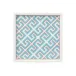 Royal Palace Miami Style with Red Contour Platter 17 X 17 cm