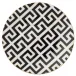 Royal Palace Black with Golden Contour, White Rim Saucer Tea