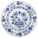 Blue Onion Dinner Plate L 25 cm