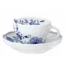 Blue Onion "Style" Cobalt Blue Coffee Cup & Saucer