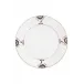 Noble Blue Dessert Plate Flower Branches