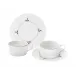 Noble Blue Tea Cup Set Flower Branches