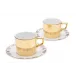 Noble Blue Cobalt Espresso Cup Set