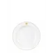 Swords Luxury Gold Soup Plate Goldrim