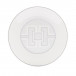 Royal Palace White with Grey Contour Plate Rd 22