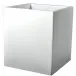 Contours Straight Wastebasket + Liner (9"L x 9"W x 10"H)