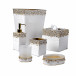 Duchess Pearl Enamel Bath Accessories