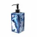 Elan Enamel Blue Medley/Silver Box Pump (2.75"W X 8.25"H)