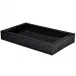 Le Mans Black  Small Rectangle Tray (10"L x 6"W x 1.5"H)