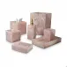 Taj Premium Gemstone Rose Quartz Bath Accessories