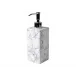 Taj Howlite Lotion/Soap Dispenser (3"L x 3"W x 8.5"H)