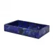 Taj Premium Gemstone Lapis  Flat Towel Holder/Small Tray (10"L x 6"W x 2"H)