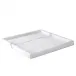 Statuario Marble Large Vanity Tray (10.5"W x 10.5"L x 1"H)