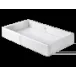 Statuario Marble Flat Towel Holder/Small Tray (5.5"W x 9"L x 10"H)