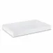 Ice White Lucite  Large Vanity Tray (10"W x 15"L x 1.75"H)