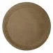 August Taupe Set of 4 Placemats 16 in Round