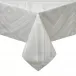 Brussels Taupe Stain-Resistant Damask Table Linens