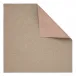 Caviar Rose/Bronze Reversible Set of 4 Placemats 15 in Square