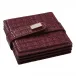 Everglades Burgundy Coasters Square