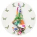 Mayfair Green Set of 4 Placemats 16 in Round
