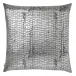 Terra Gray Metallic Pillow 22 x 22 in