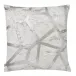Terra Gray Silver Pillow 22 x 22 in