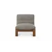 Pierce Flecked Black Accent Chair