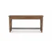 Russet Brown Console Table