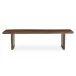 Lila Brown Dining Bench