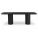 Daphne Black Dining Table Large