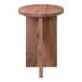 Grace Accent Table Walnut Brown