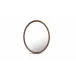 Alcott Walnut Oval Mirror