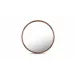 Alcott Walnut Round Mirror Small