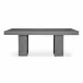 Antonius Outdoor Dining Table Dark Grey