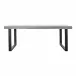 Jedrik Large Outdoor Dining Table Dark Grey