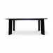 Delta Oval Outdoor Dining Table Black