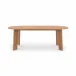 Delta Oval Outdoor Dining Table Natural
