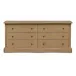 Clarence Natural 6 Drawer Dresser