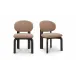 Sami Brown Dining Chair Set of Two