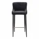 Etta Bar Stool Dark Grey