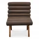 Arlo Accent Chair Deep Brown