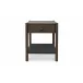 Millie Dark Brown Nightstand