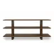 Casey Dark Brown Bookcase Small