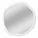 Foundry Small Round Mirror White